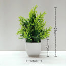 Artificial potted plant for office and garden decoration