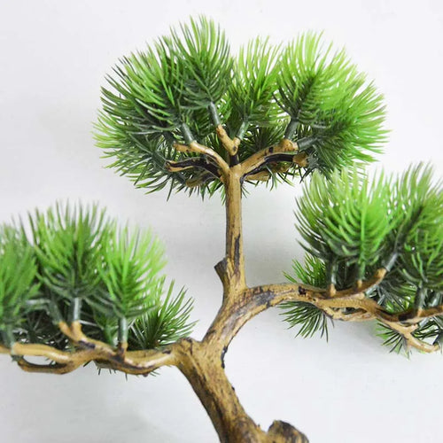 Chinese-style potted plant for indoor decoration - vue 5 sur 6