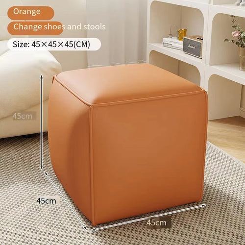 modern lightweight stool for entrance hall living room or bedroom - vue 10 sur 18