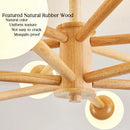 Modern glass chandelier for elegant interior decoration