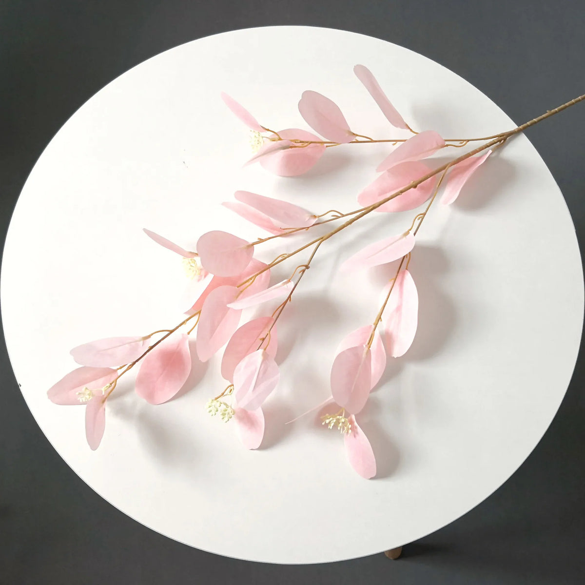 Artificial silk eucalyptus leaf branches for floral decoration - vue 14 sur 17