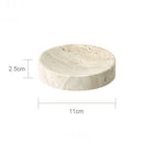 natural marble bathroom accessory set