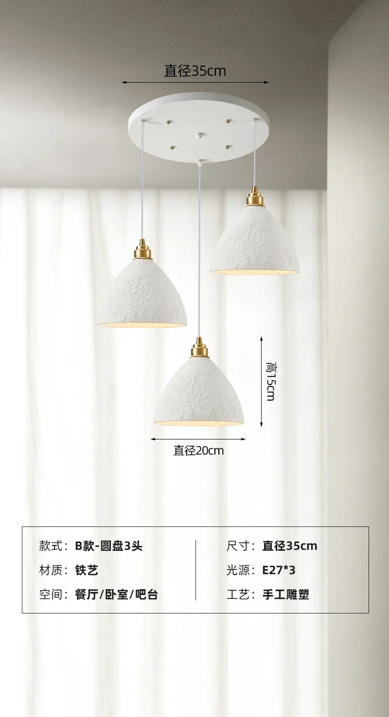 Handcrafted wabi-sabi pendant light for modern Japanese ambience - vue 14 sur 16