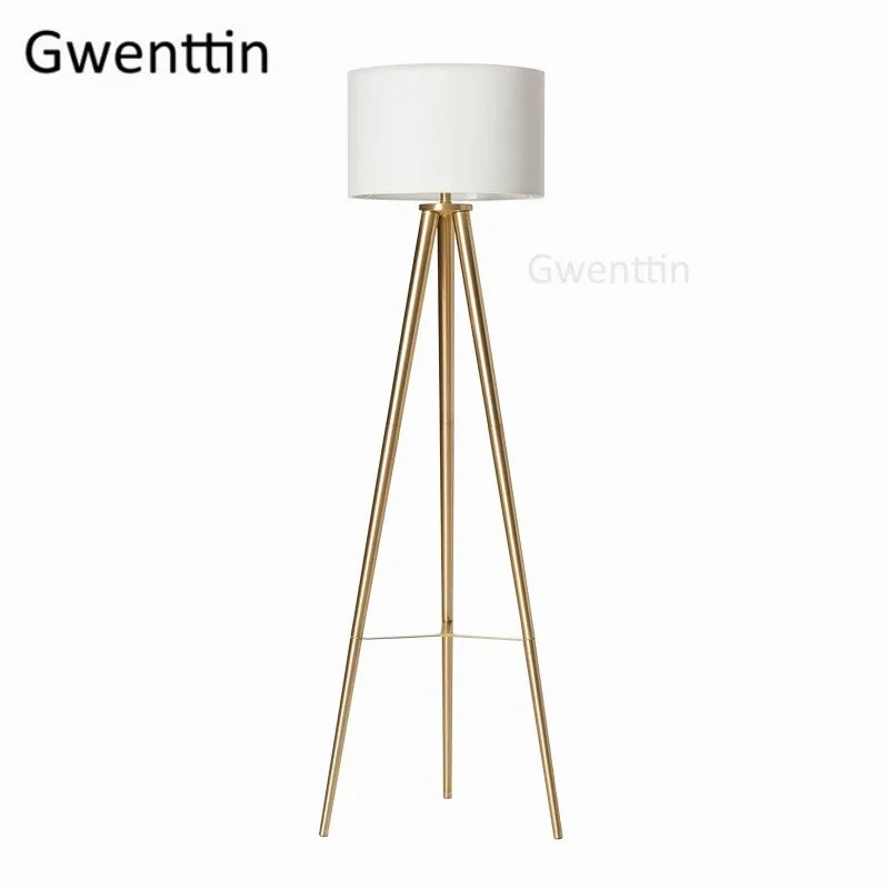 Modern silk thread floor lamp nordic style indoor decor - vue 11 sur 12