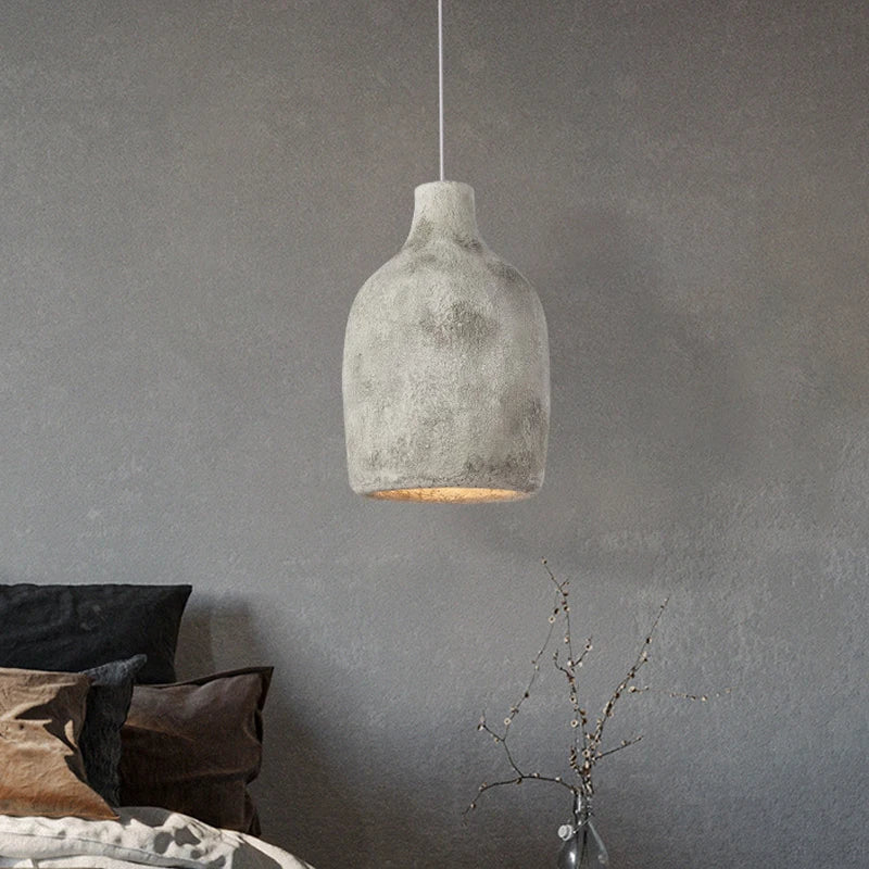 Nordic retro wabi sabi LED pendant light for home decoration