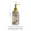 ceramic soap dispenser for shower gel and disinfectant