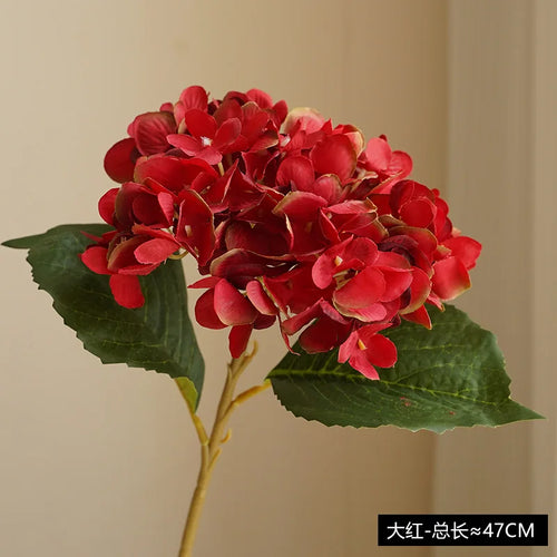 Realistic artificial hydrangea flower for decoration and bouquet - vue 15 sur 15