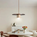 Solid wood chandelier for bar and restaurant decor