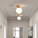 Japanese style LED ceiling light with nordic design, ideal decorative lighting