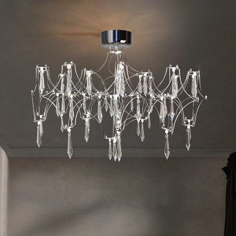 Modern crystal chandelier for elegant interior décor