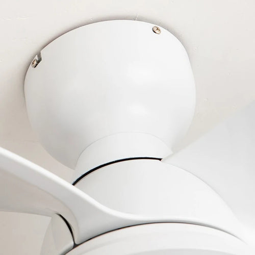 Remote control LED ceiling fan light for modern interiors - vue 6 sur 9