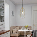Artistic glass chandelier with creative design for personalised lighting
