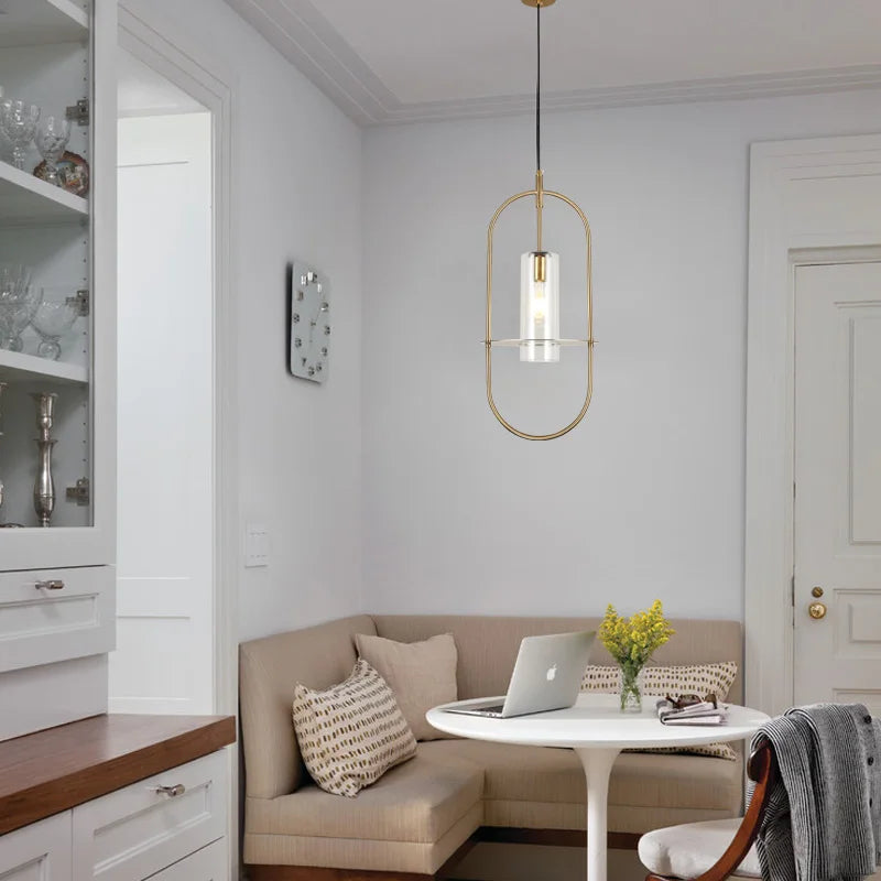 Unique artistic postmodern glass chandelier for decorative lighting