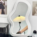 Vertical cloud mirror for office, dormitory, and bathroom decor