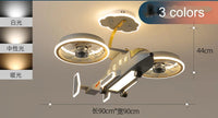 Modern LED ceiling light for boys' bedrooms