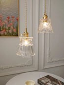 Modern Nordic glass pendant light for elegant interiors
