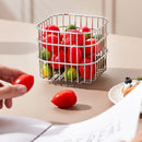 Stainless steel fruit and vegetable storage basket