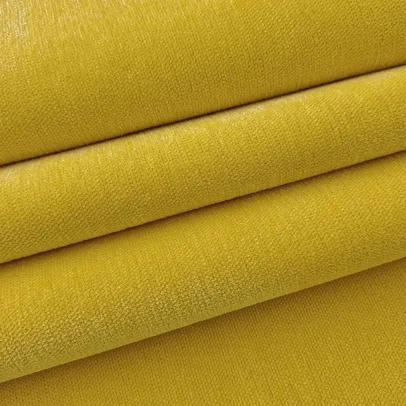 Thick soft chenille upholstery fabric for living room