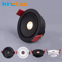 Anti-glare recessed LED ceiling light for indoor lighting