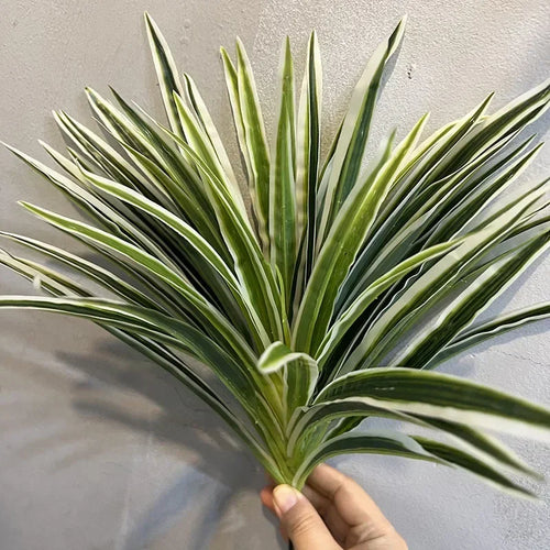 Artificial spider grass plant floral decoration wedding - vue 2 sur 7
