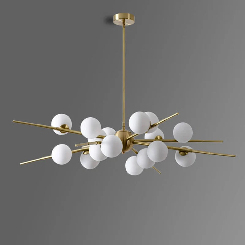 Modern Nordic magic bean branch chandelier