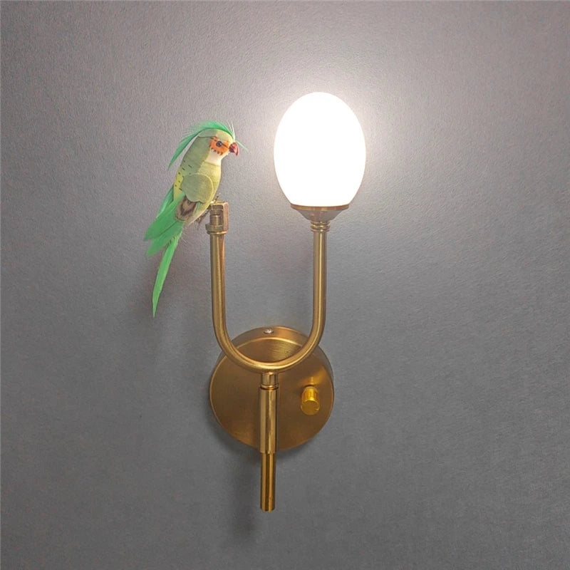Modern creative luxury iron wall light