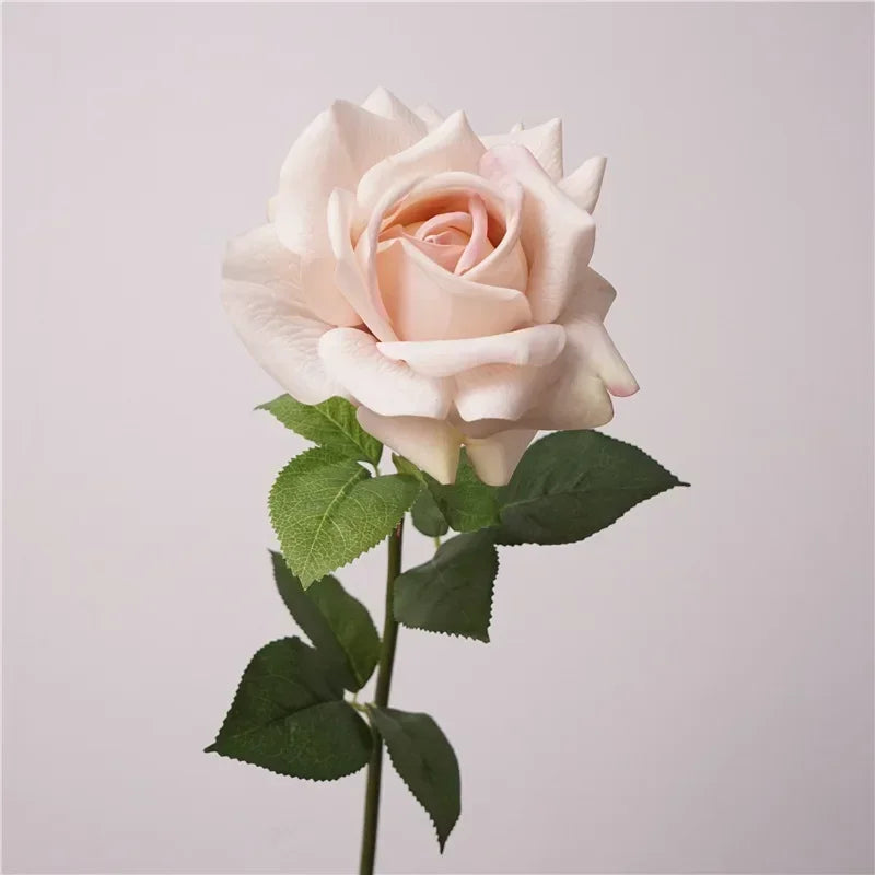 High quality artificial rose branch realistic floral decoration - vue 10 sur 10