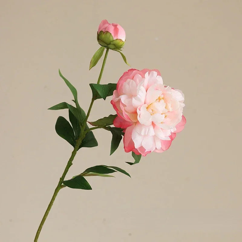 Silk artificial flowers for café and restaurant decoration