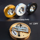 Ultra slim round LED spotlight for display and interior
