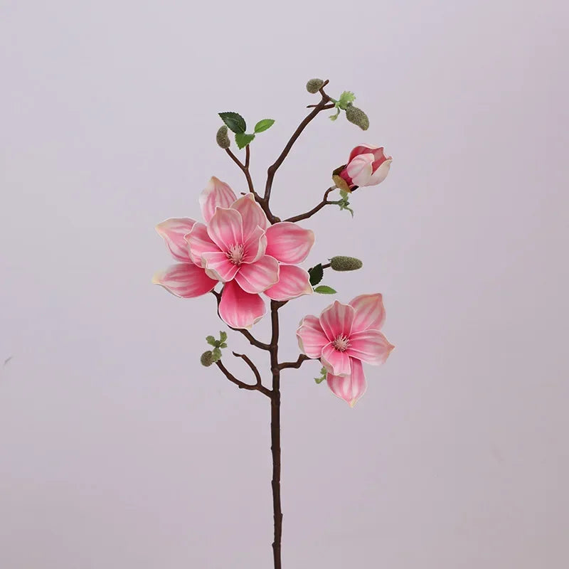 Artificial magnolia branches for indoor decoration - vue 12 sur 14