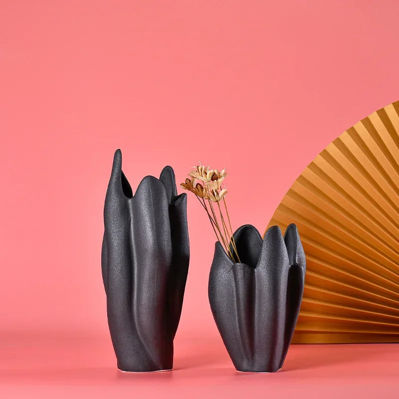 ceramic vase craft for decorative flower arrangements