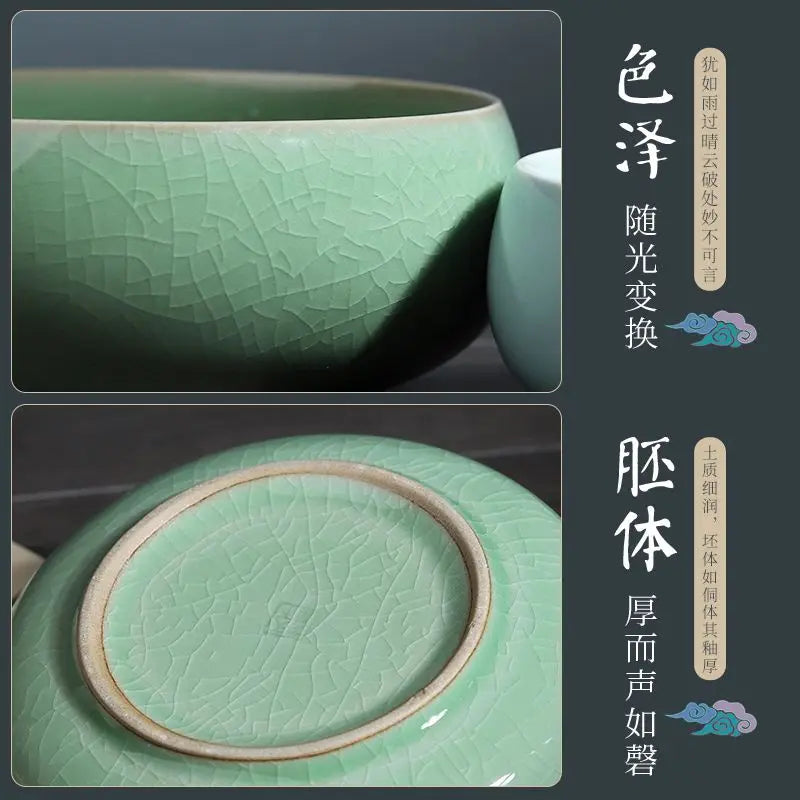 ceramic wash pen for Chinese painting - vue 6 sur 12