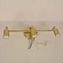 Modern metal wall light with LED lighting