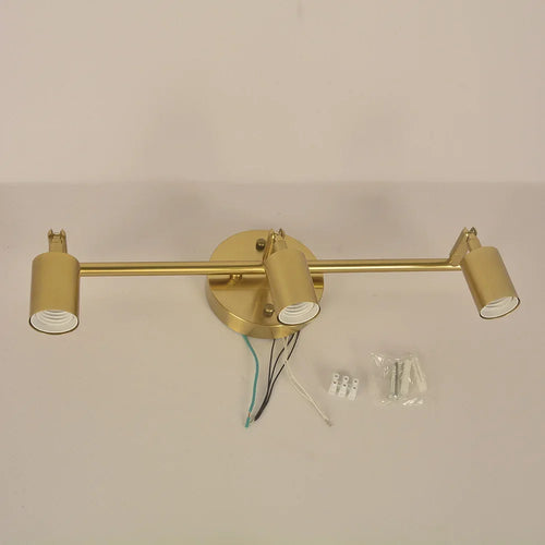 Modern metal wall light with LED lighting - vue 3 sur 7