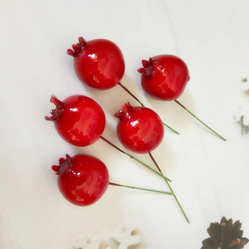 Set of 10 artificial berries for DIY wreaths