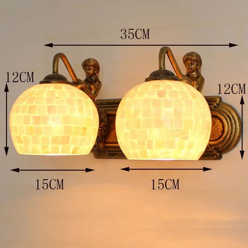 Handmade retro bohemian decorative wall lights - vue 12 sur 13