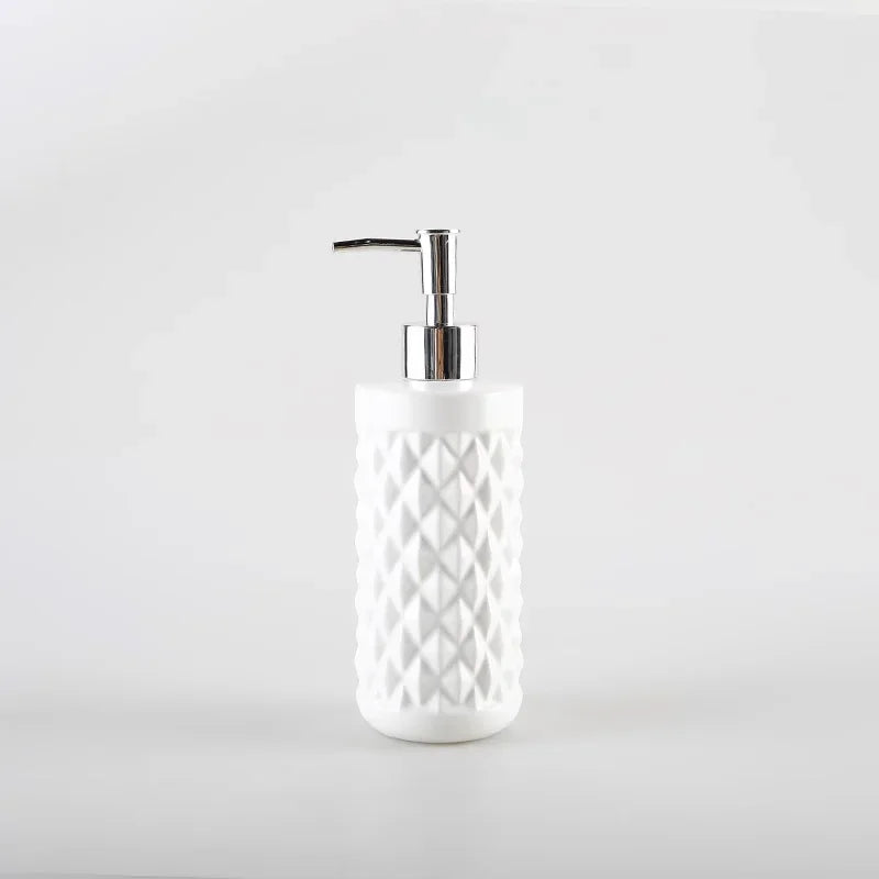 elegant design ceramic disinfectant and soap dispenser