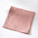 Set of 6 washed cotton table napkins mediterranean style