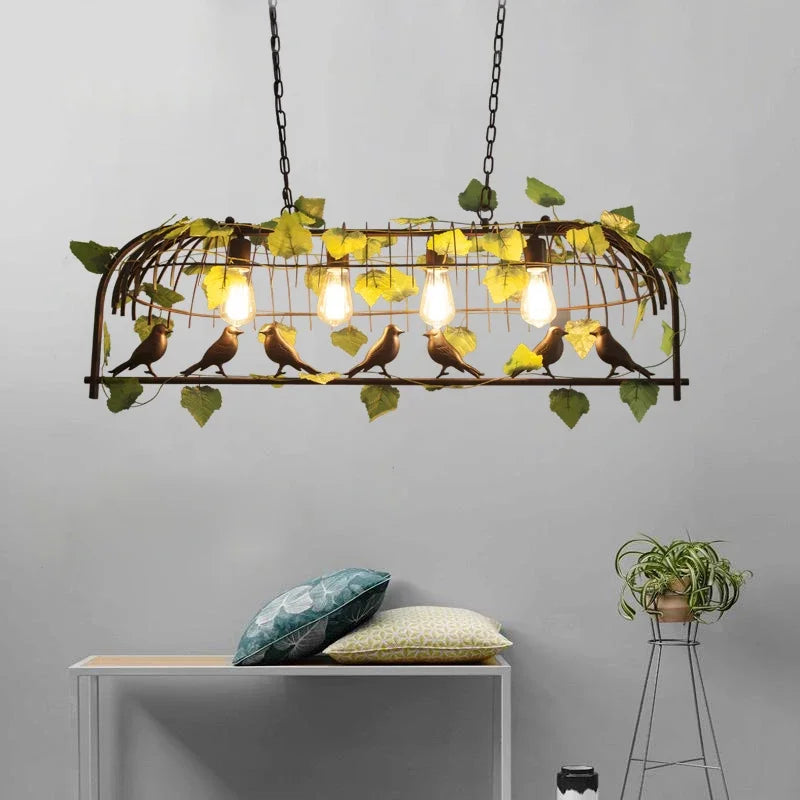 Vintage iron pendant light for modern and industrial decor