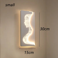 Modern LED cloud wall light for bright interior decor