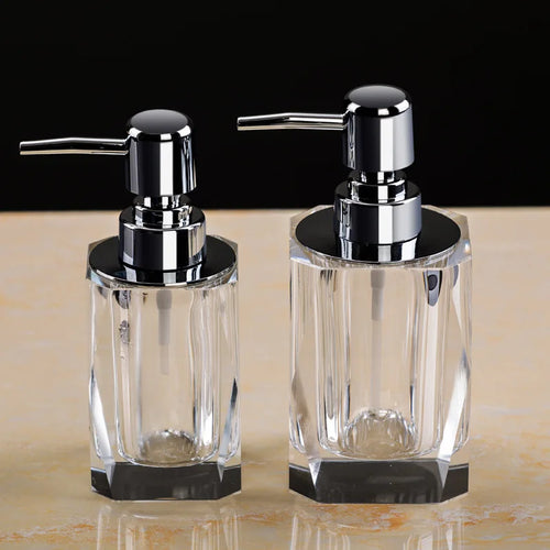 Creative and practical glass soap dispenser for bathroom - vue 4 sur 12