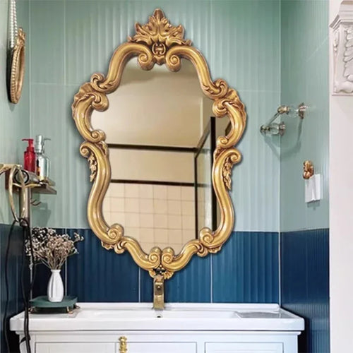 decorative wall stickers for irregular mirrors to stick on - vue 5 sur 8