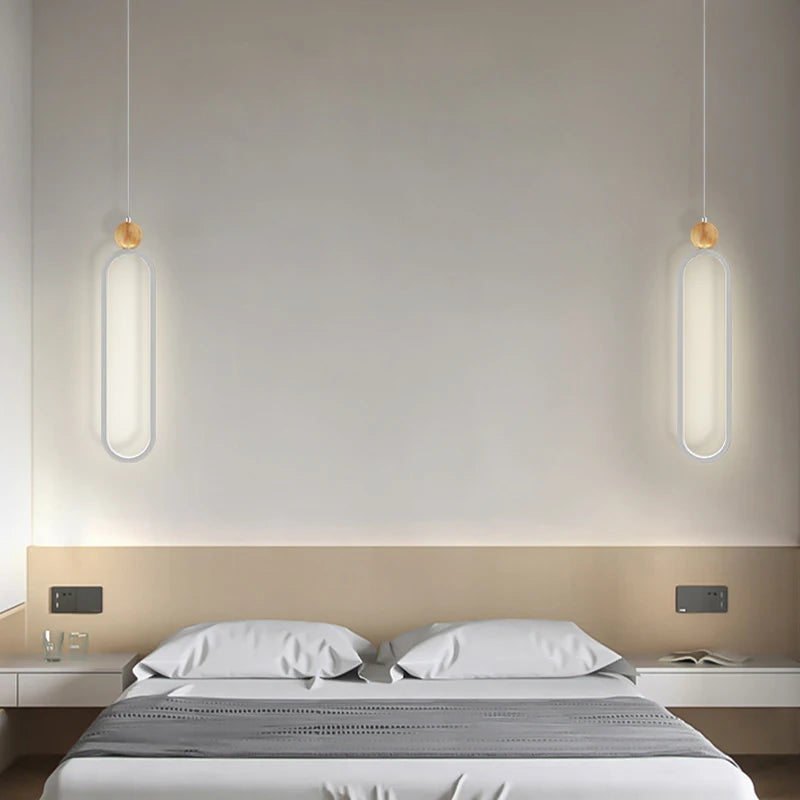 Modern minimalist Nordic chandelier for restaurant and bar - vue 6 sur 11
