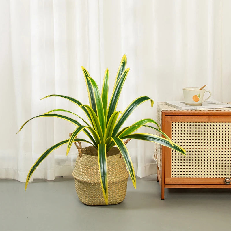 Artificial cymbidium plants for indoor and outdoor garden decor - vue 5 sur 9