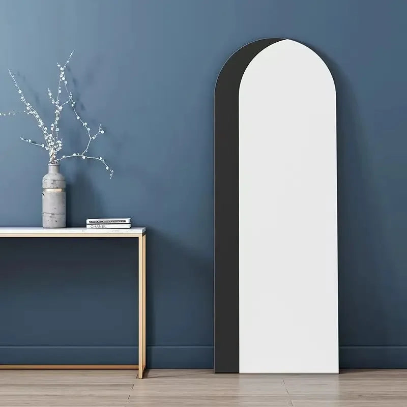 Nordic frameless full-length mirror for interior decor - vue 4 sur 6