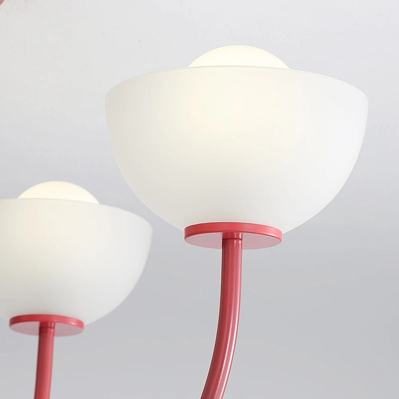 Vintage tulip LED lamp country style for café restaurant bar - vue 5 sur 7