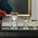 classic retro metal hourglass for decoration and alarm