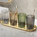 Acrylic toothbrush cup elegant bathroom accessory