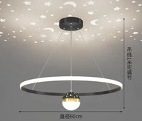 Modern silica LED pendant chandelier for restaurant and office
