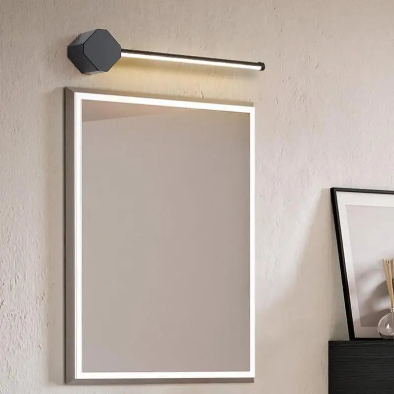 modern aluminum led vanity light for mirror and makeup